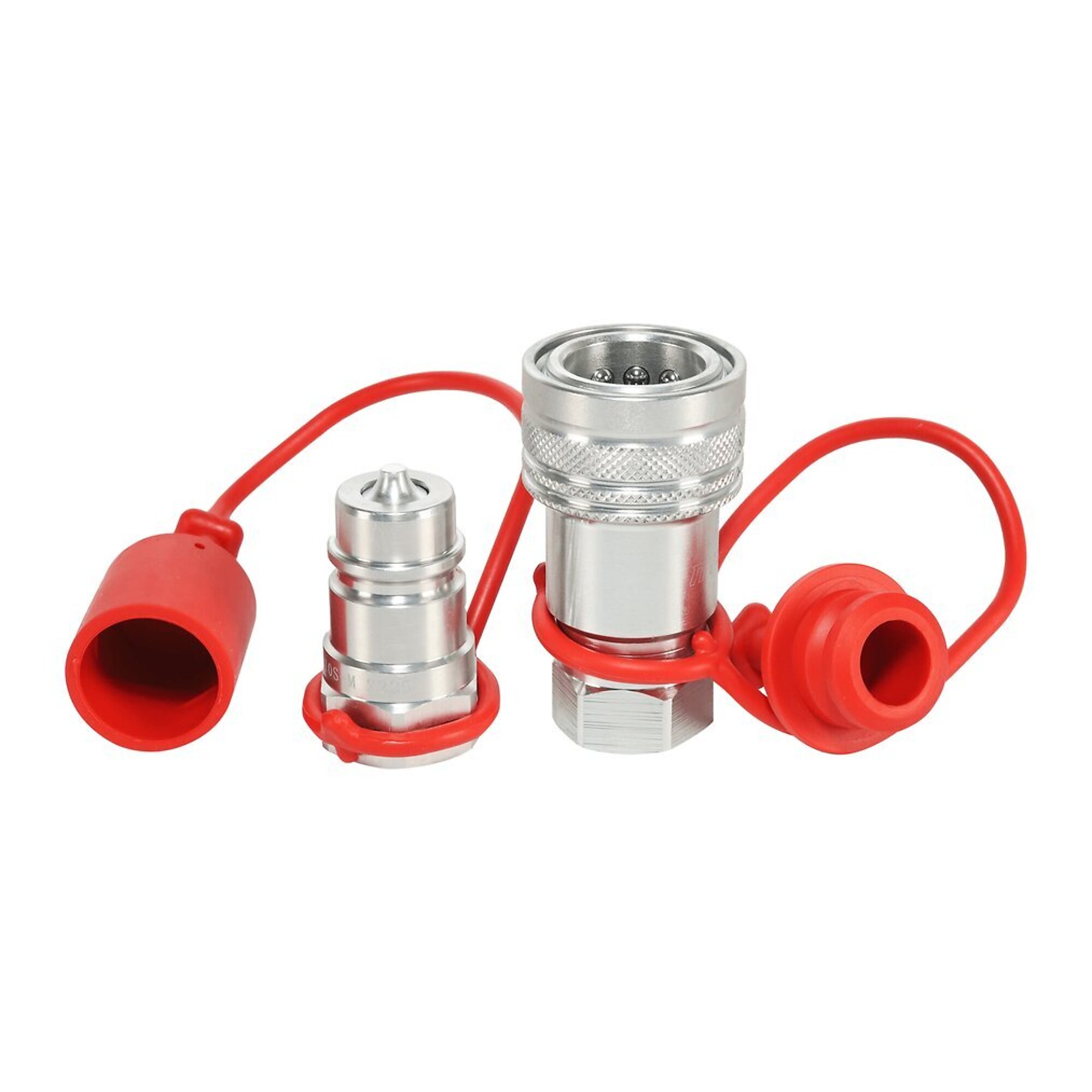 Magister 1/2? AG Hydraulic Quick Couplers Set - 5/8? SAE Port